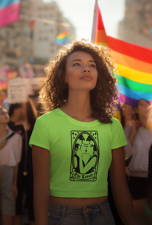 The Lovers Tarot Tee – Bride x Bride Edition
